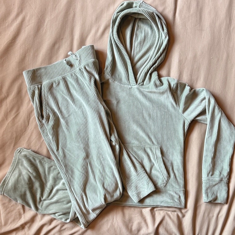 Abercrombie Kids Light Green Matching Set